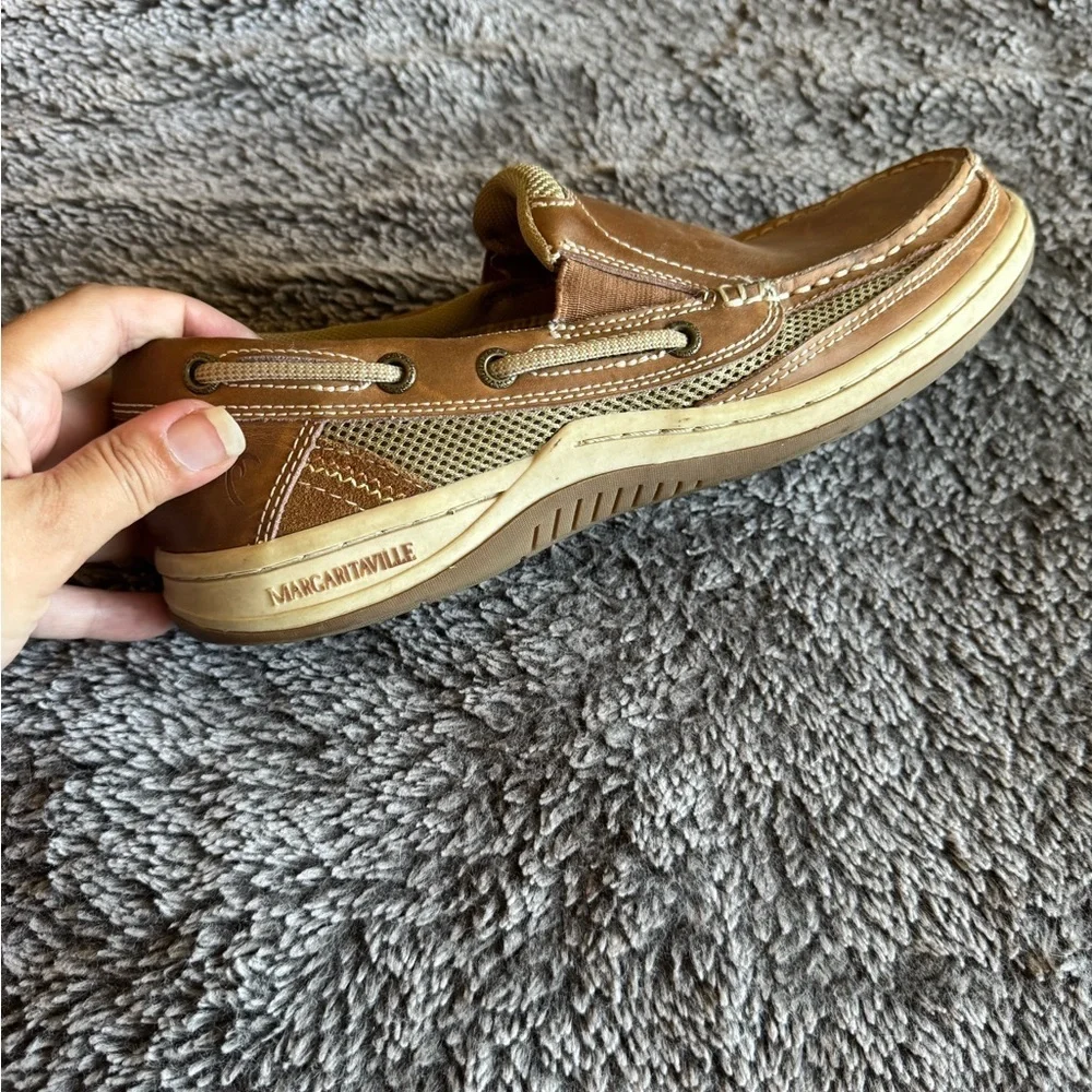 MARGARITAVILLE Men's Brown Slip-On Shoes